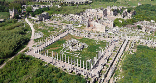 Античный город Перге (подробно)