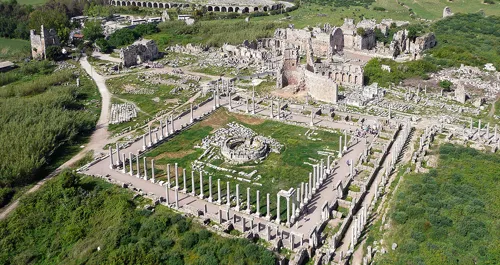 Antike Stadt Perge (Detail)
